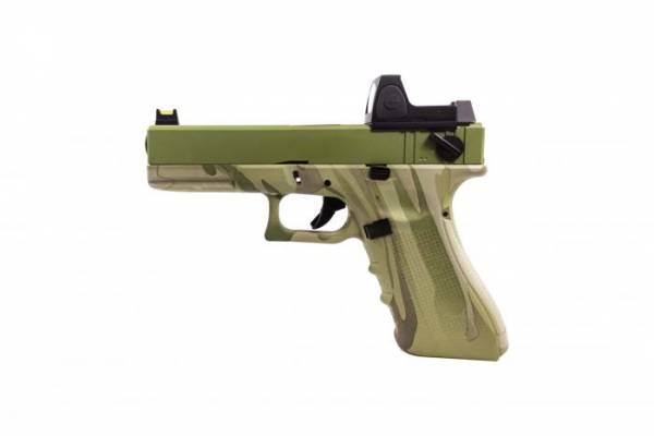 RAVEN EU17 CAMO FRAME / TAN SLIDE {94BDS} product image