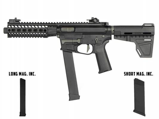 Ares M45X-S with EFCS Gearbox (S-Class S – Black – AR-087E – Comes with Extra Mid-Cap and Low Cap Magazine) product image