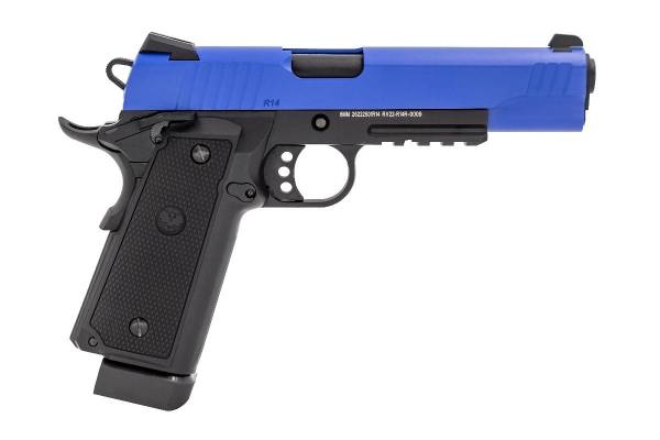 RAVEN HI-CAPA R14 RAILED DUAL TONE BLUE product image