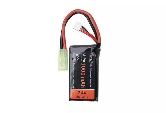 LiPo 7,4V 1000mAh 30/60C battery - Image 2