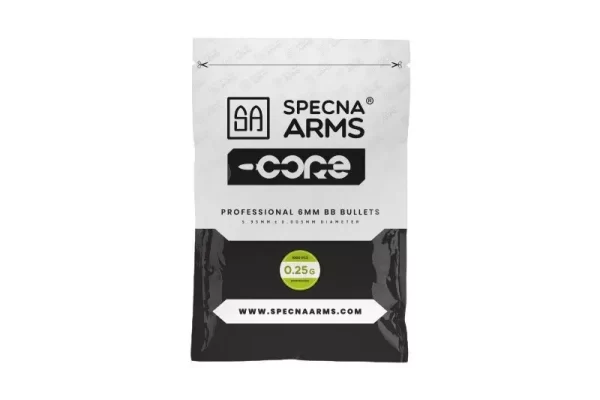 0.25g Specna Arms CORE™ BIO BBs – 1000 product image
