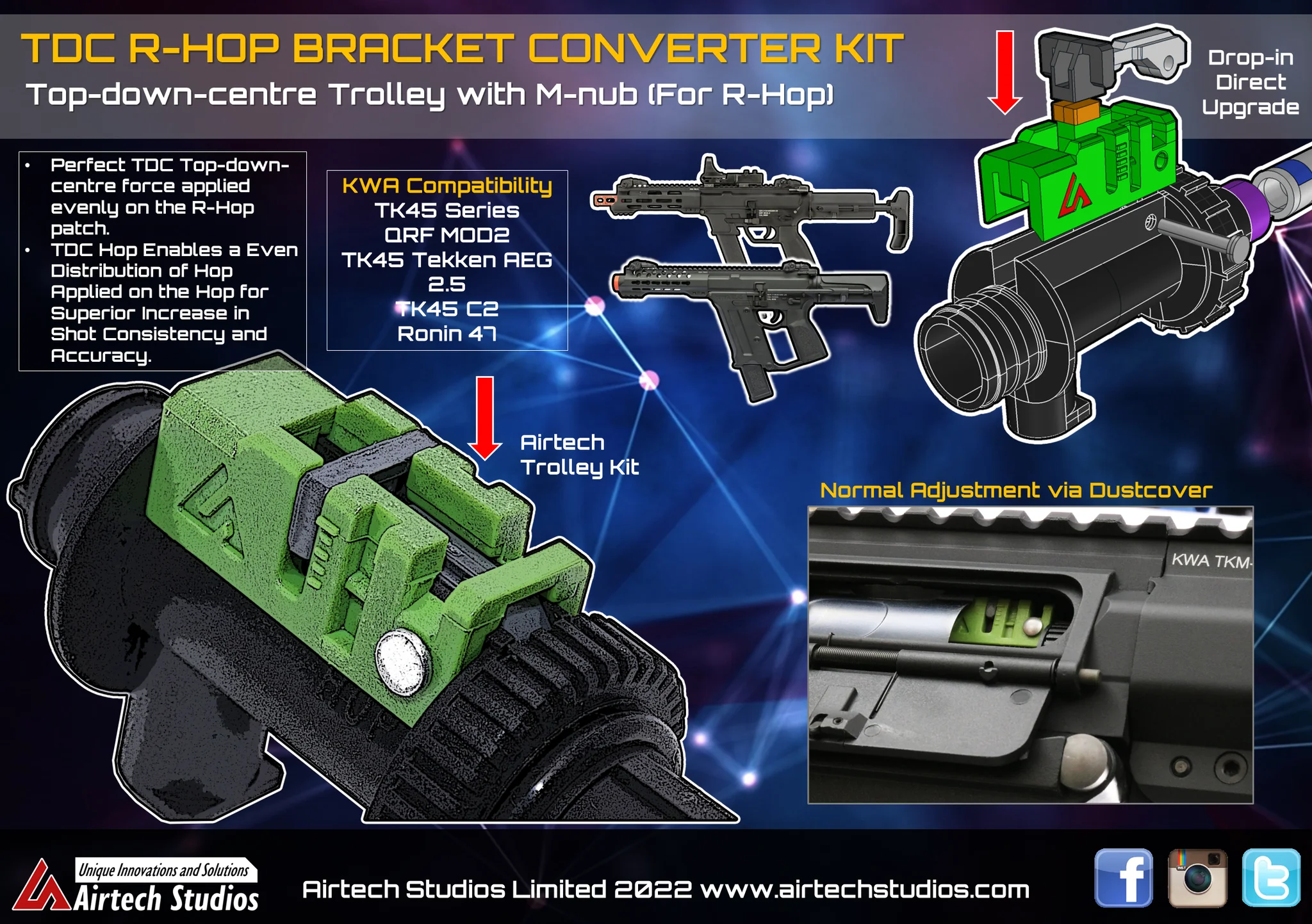 TDC TOPDOWN TROLLEY CONVERTER KWA TK45 - Image 3