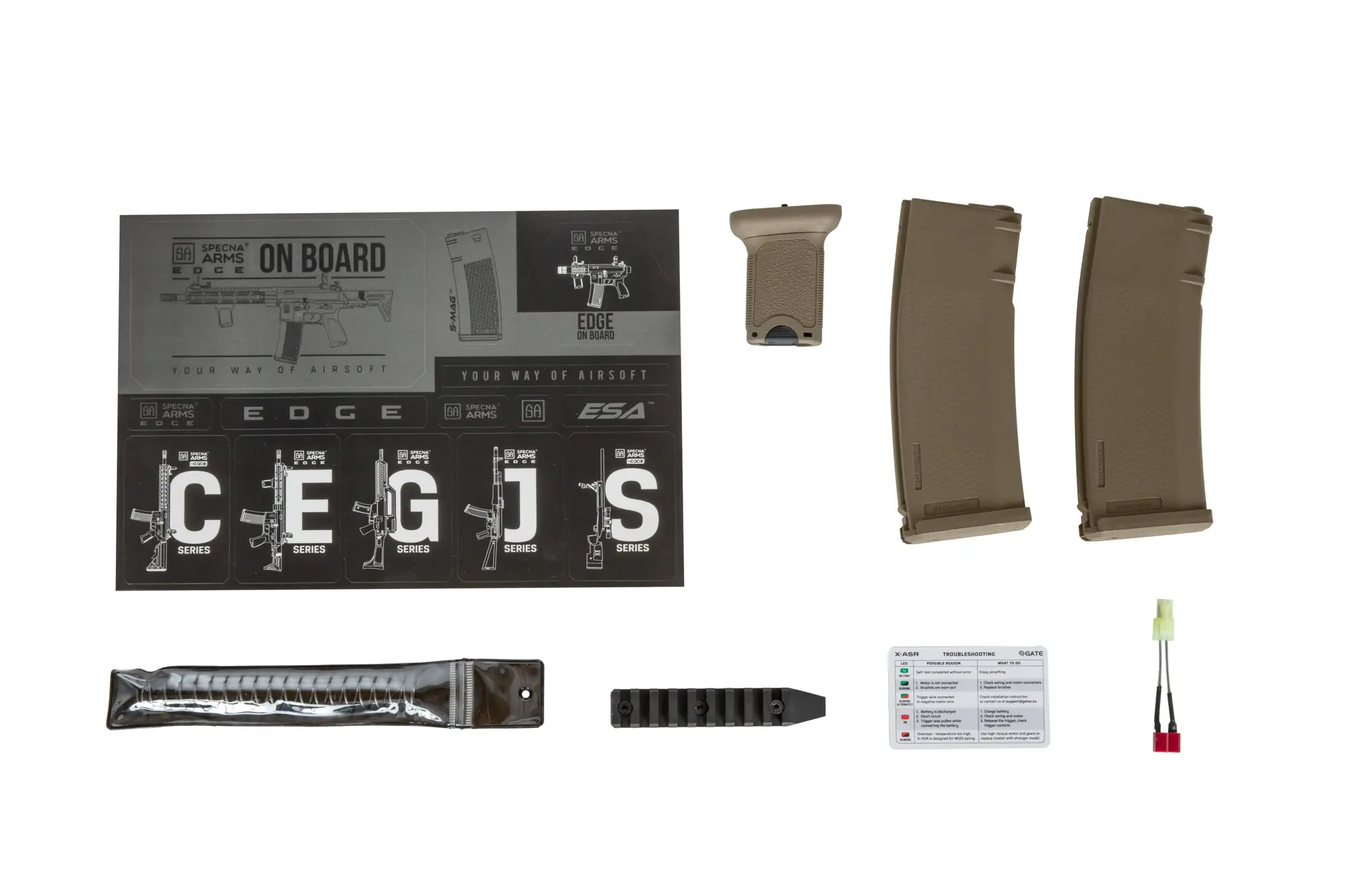 SA-E08 EDGE™ Light Ops Stock - Half-Tan - Image 11