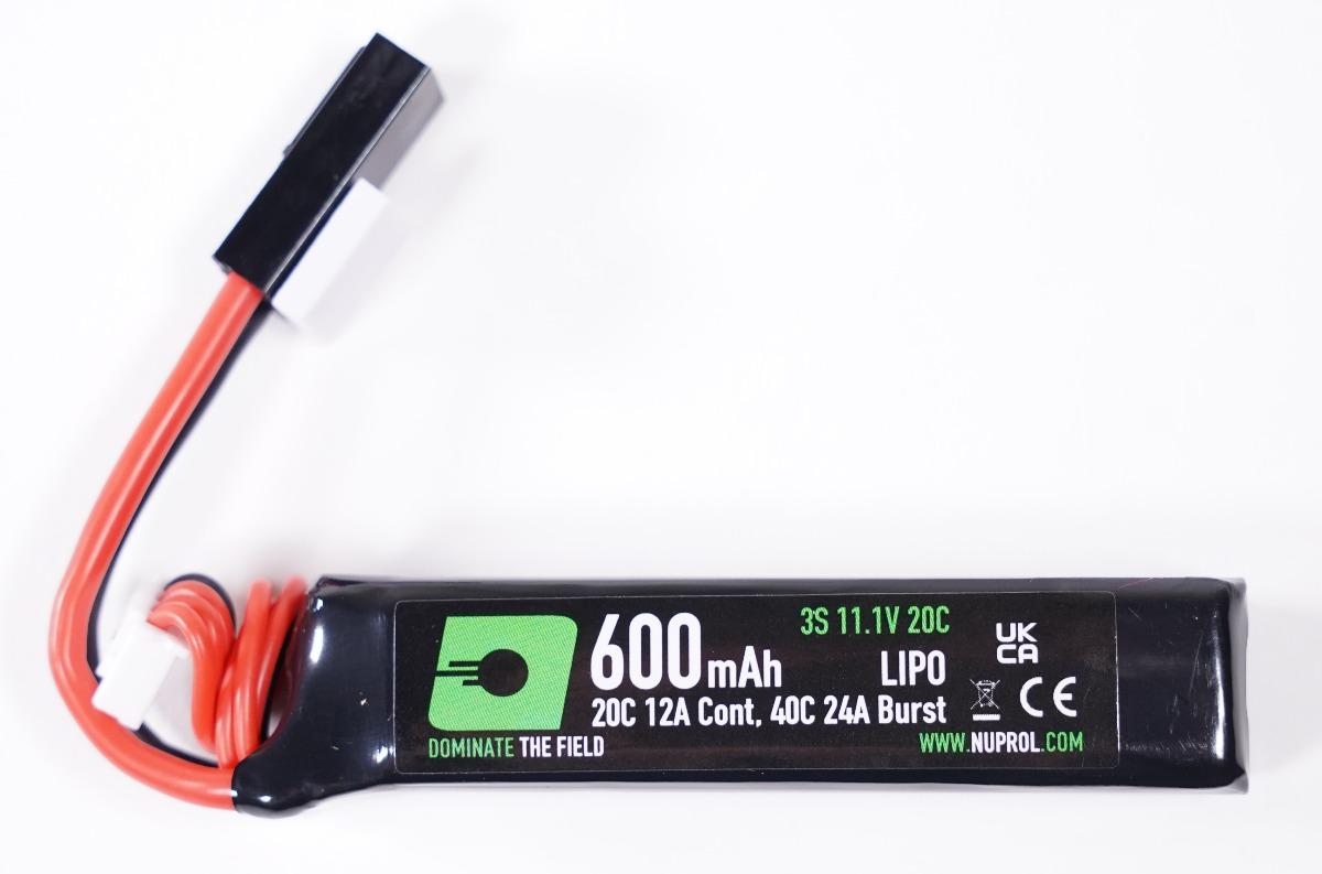 NP 600MAH 11.1V 20C LIPO PDW