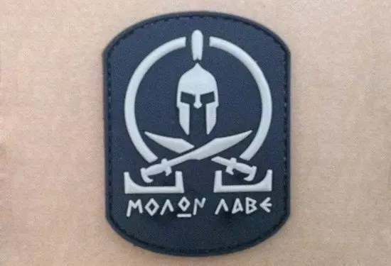 3D Patch – Molon Labe product image