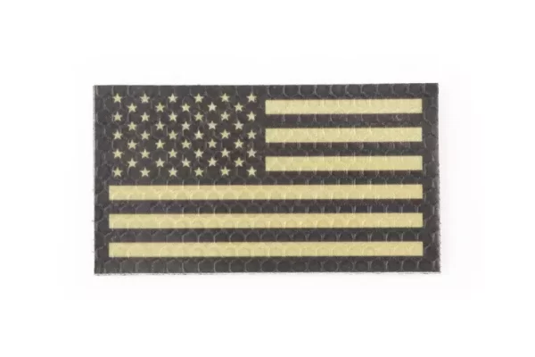 IR patch – USA Flag left – tan product image