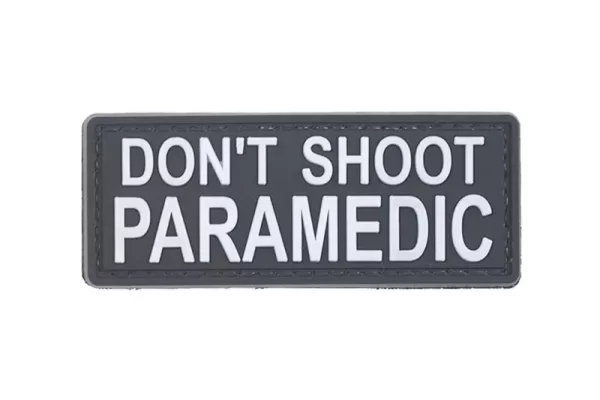 DON’T SHOOT PARAMEDIC – 3D Patch product image