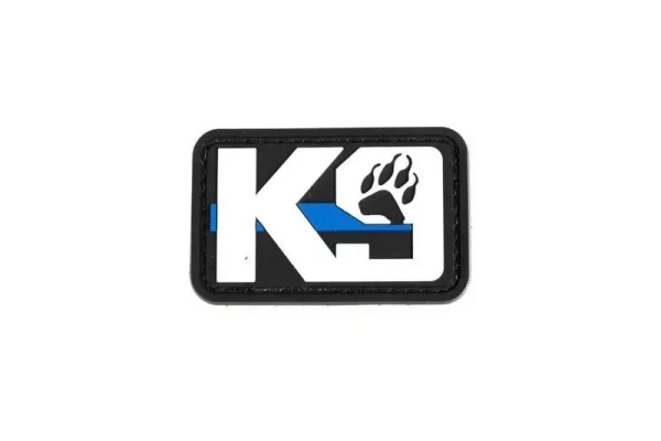 K9 Blue Line Paw – 3D Patch product image
