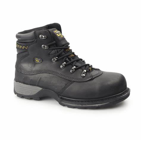 Black Waxy Leather Safety boot (16)