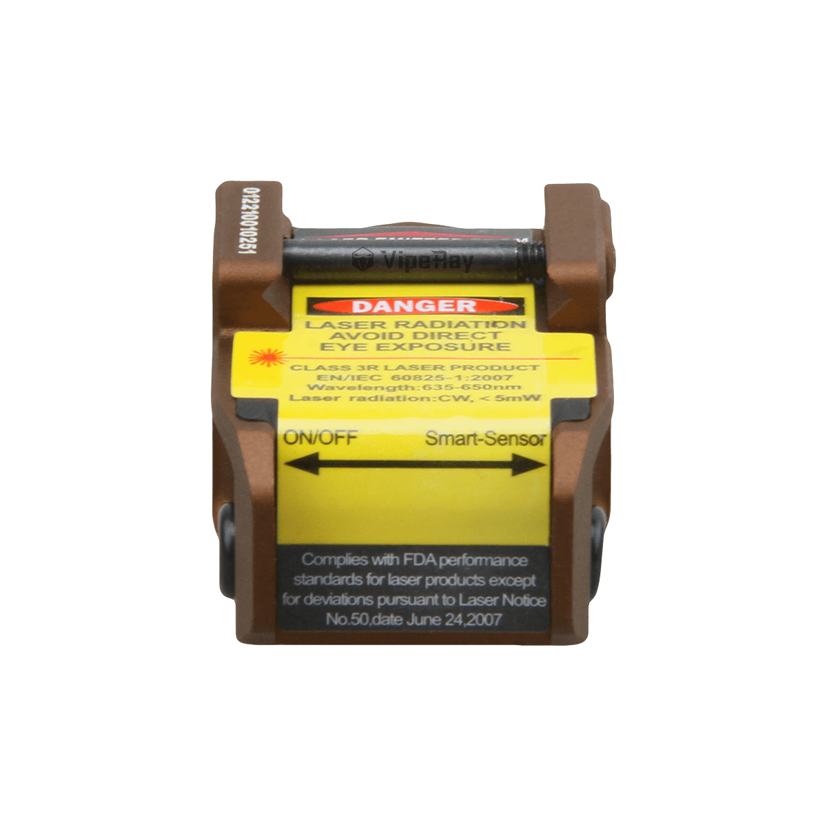 VIPERAY SCRAPPER PISTOL RED LASER SIGHT FDE (COMPACT) - Image 9