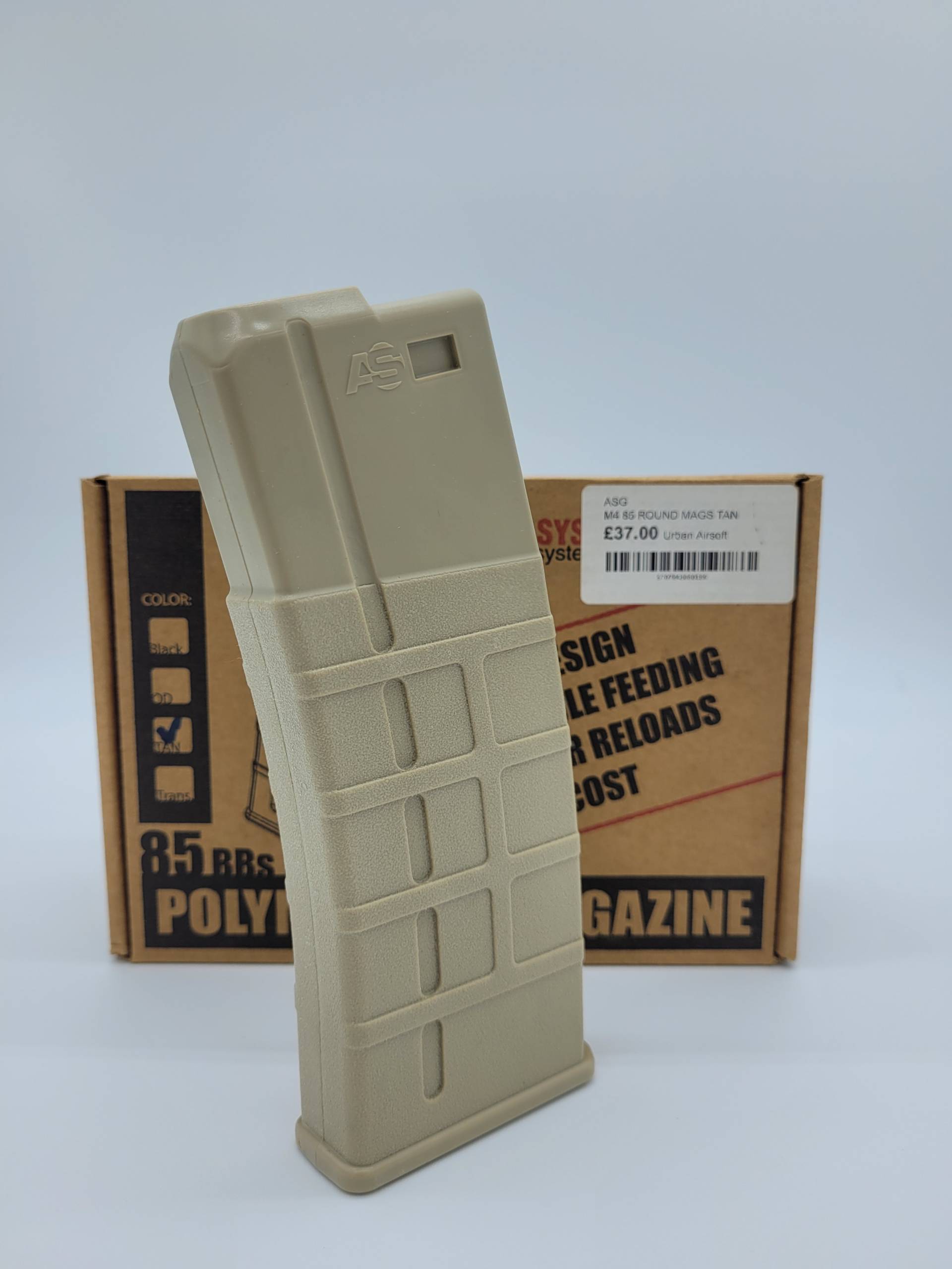 M4 85 ROUND MAGS TAN (Set of 5) - Image 6