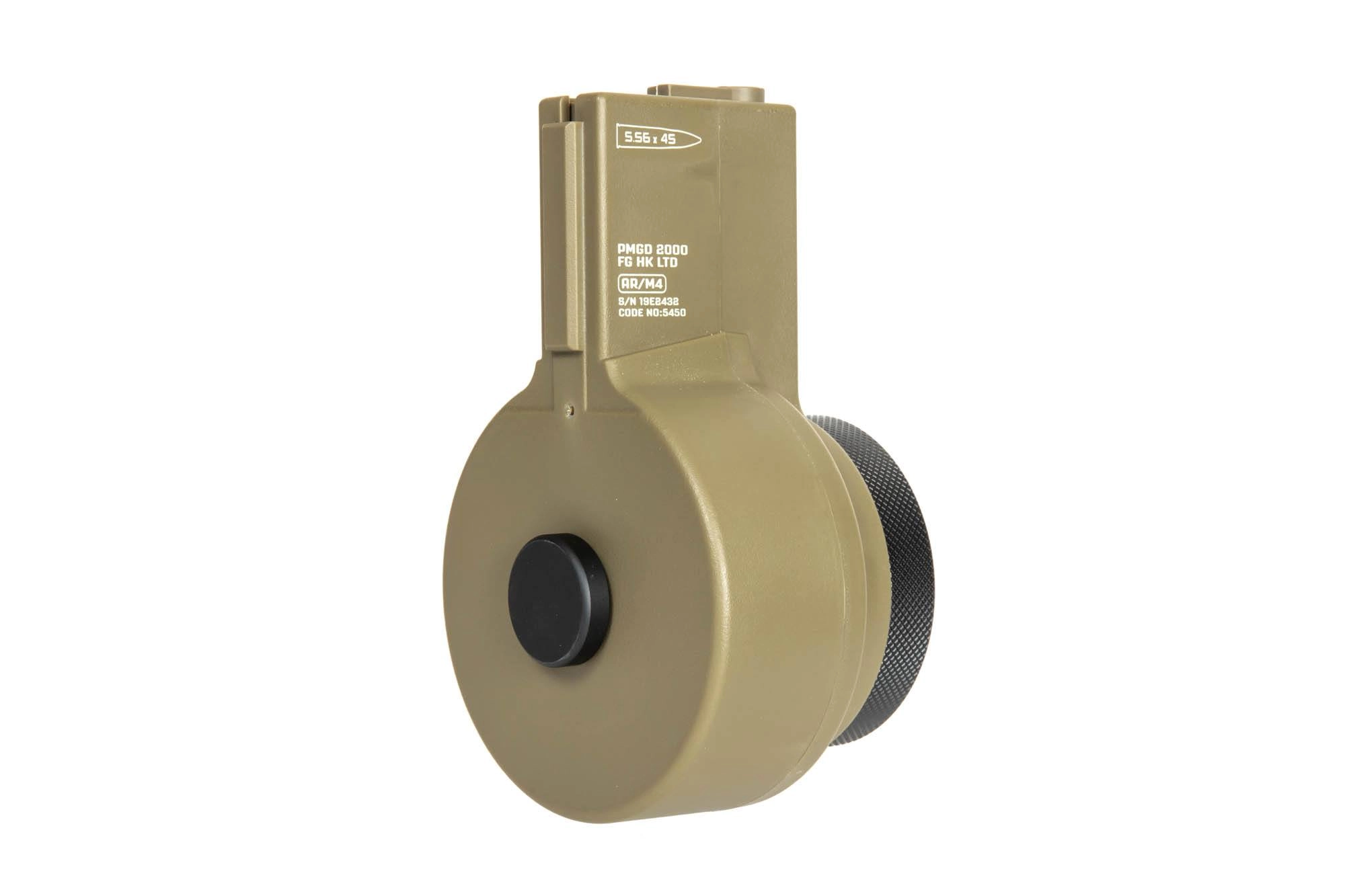 2150 BB AR Style Drum Magazine for M4/M1 - Image 7