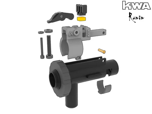 KWA QRF MOD2 Rotary – Top-Down-Center (TDC) Bracket Integration Kit product image