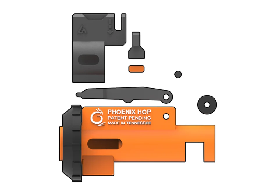 MTW Wolverine Hop-up Phoenix & Stock Chamber - Top-Down-Center (TDC) Bracket Integration Kit - Image 4