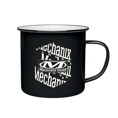 MECHANIX SCATTER MUG BLACK/WHITE product image