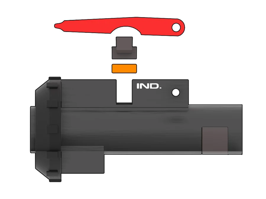 Silent Industries MTW Alpha chamber - TDC Top-Down-Center Trolley (For the best Hop, R-Hop, & Flat-hop) - Image 4