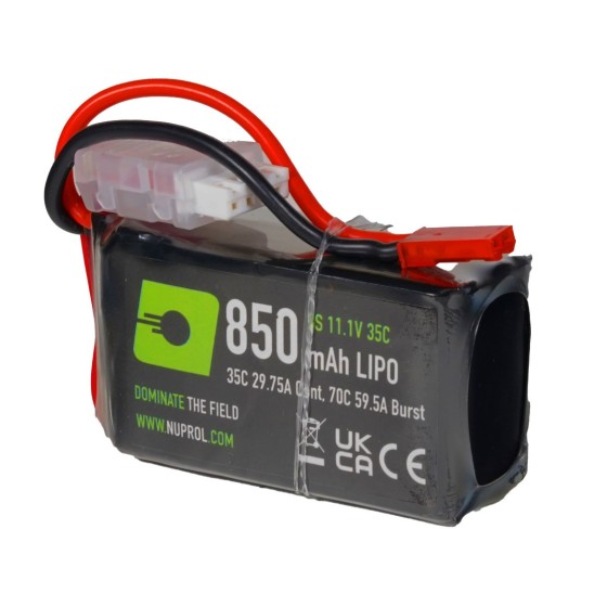 LiPo Battery 850mAh 11.1v 30c (STK|JST)