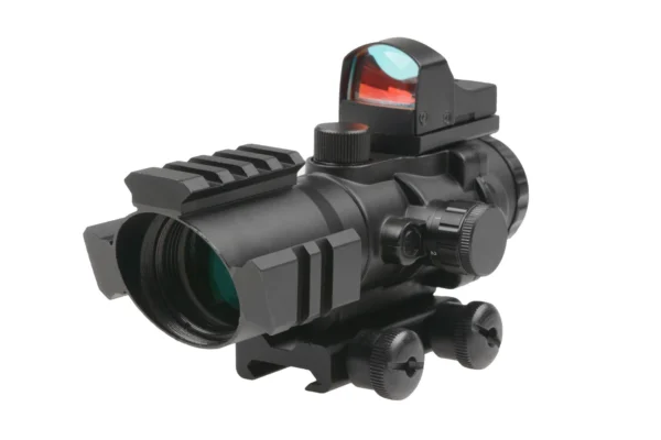 THETA OPTICS Rhino 4×32 spotting scope with mini collimator product image