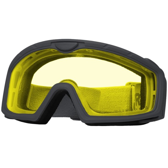 Nuprol Battle Visor (Black - Yellow) Protective Eyewear