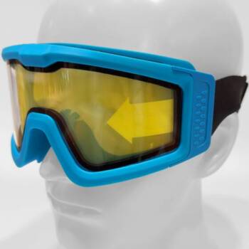 Battle Visor Dual Lens Protective Eyewear (Clear-Black) - Image 12