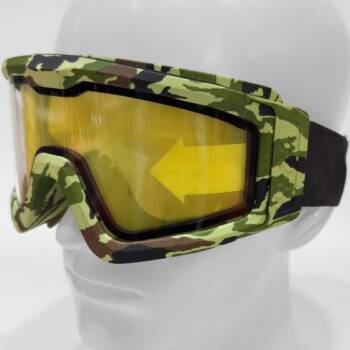 Battle Visor Dual Lens Protective Eyewear (Clear-Black) - Image 11