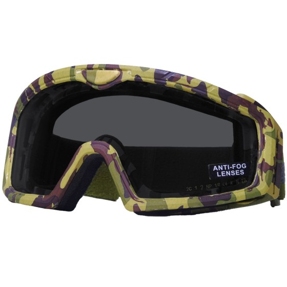 NUPROL Battle Visor THERMAL (Camo - Smoked) Protective Eyewear
