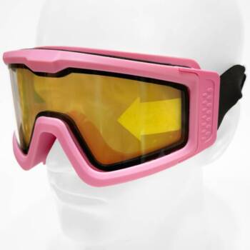 Battle Visor Dual Lens Protective Eyewear (Clear-Black) - Image 8