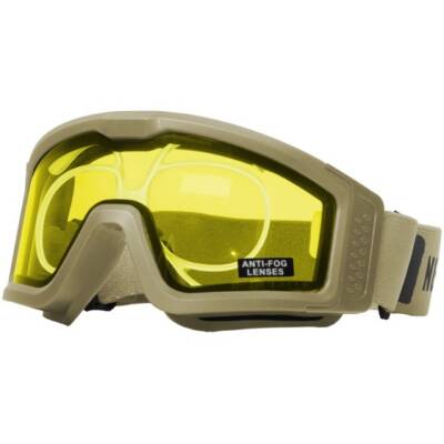 Nuprol Battle Visor THERMAL (Tan – Yellow) Protective Eyewear OPT product image