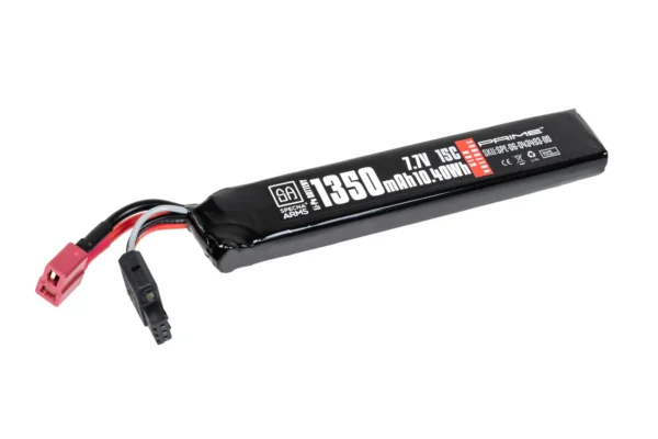 Specna Arms x Gens Ace 1350 mAh Li-Po battery 15C 7.7V High Voltage T-Deans G-Tech product image