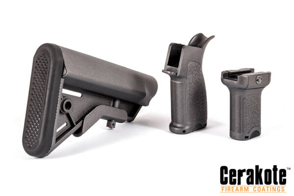 DYTAC CERAKOTE BR FURNITURE KIT FOR M4 AEG DISRUPTIVE GREY (SHORT) product image
