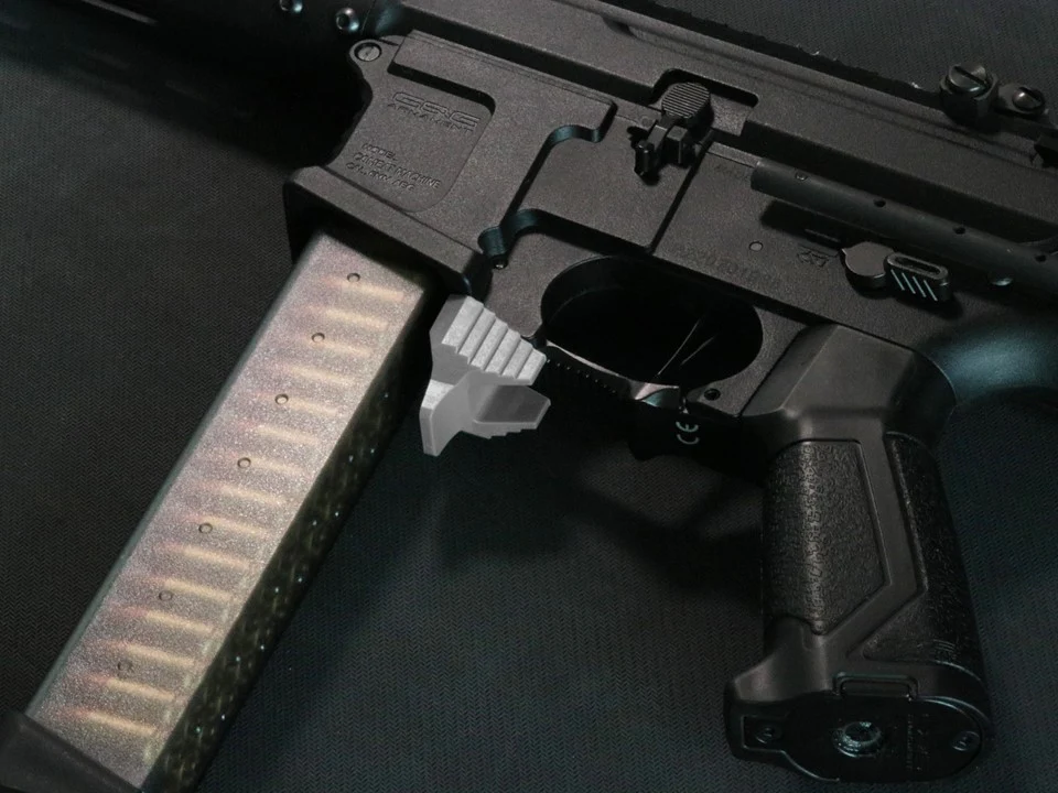 G&G ARP9 (All Ver.) - Advanced Quick Mag Release Unit Gray - Image 3