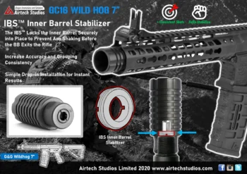 AIRTECH INNER BARREL STABILIZER G&G GC16 WILD HOG