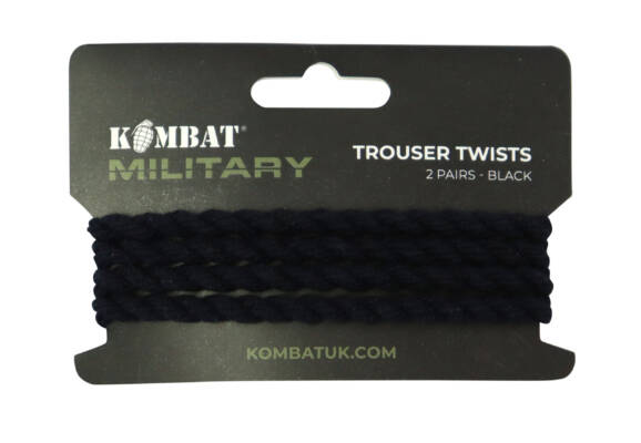 Kombat Trouser Twists – Retail Pack of 2 pairs – Black product image