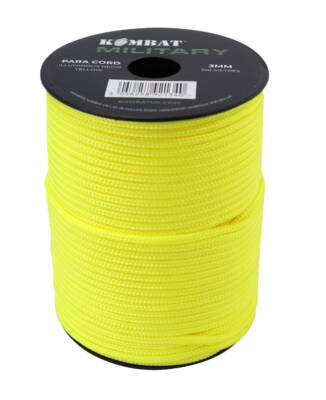 Paracord – 100m Reel – Neon Yellow product image