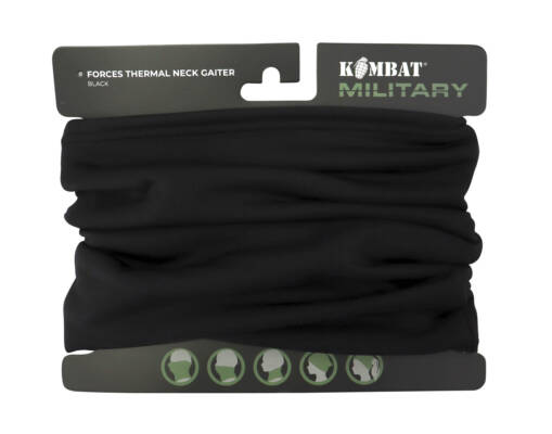 Kombat Forces Thermal Neck Gaiter – Black product image