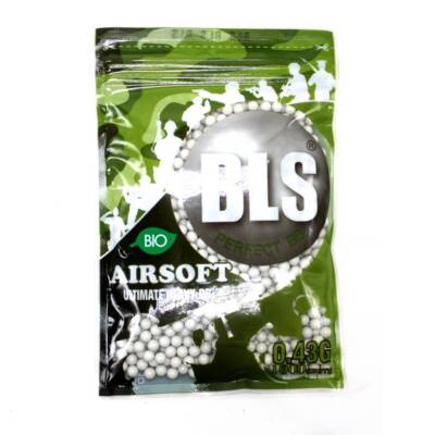BLS 0.43g Biodegradable BBs (1000 pack) – White product image