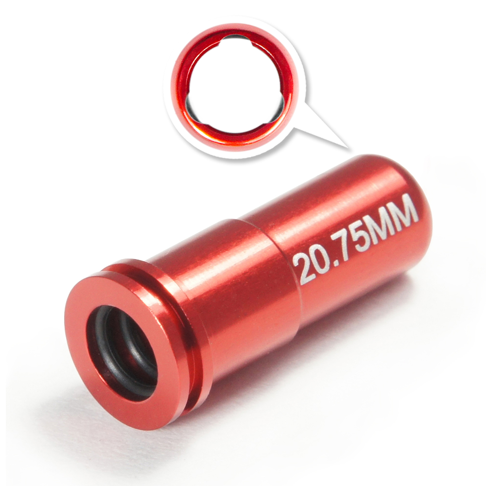 MAXX CNC Aluminum Double O-Ring Air Seal Nozzle (20.75mm) For Airsoft AEG Series - Image 5