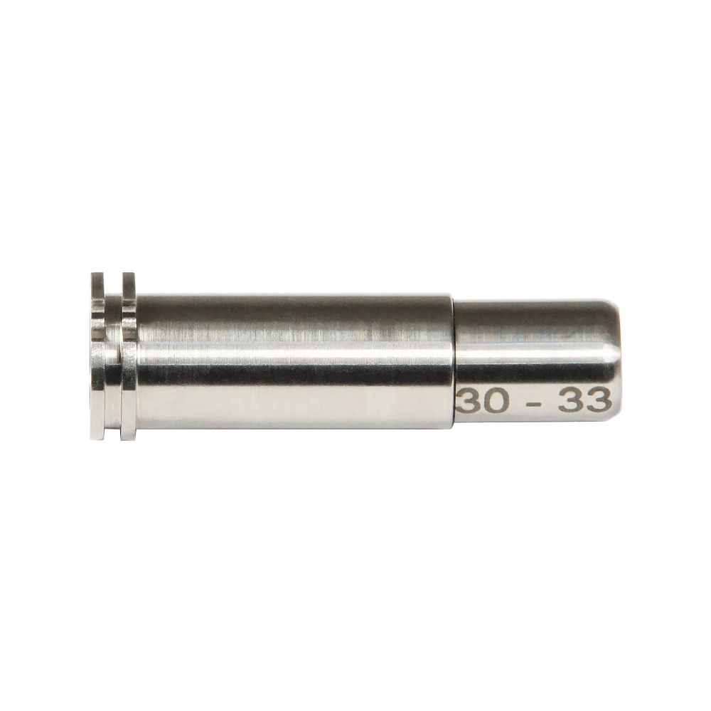MAXX CNC Titanium Adjustable Air Seal Nozzle 30mm - 33mm for Airsoft AEG Series