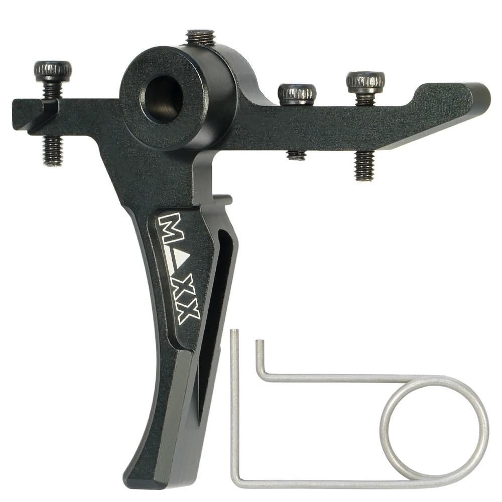 MAXX CNC Aluminum Advanced Speed Trigger (Style D) (Black) for MTW - Image 4