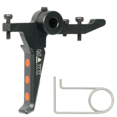 MAXX CNC Aluminum Advanced Speed Trigger (Style E) (Black) for MTW product image