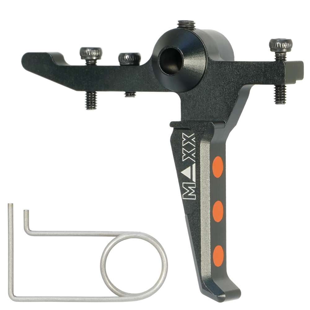 MAXX CNC Aluminum Advanced Speed Trigger (Style E) (Black) for MTW - Image 4