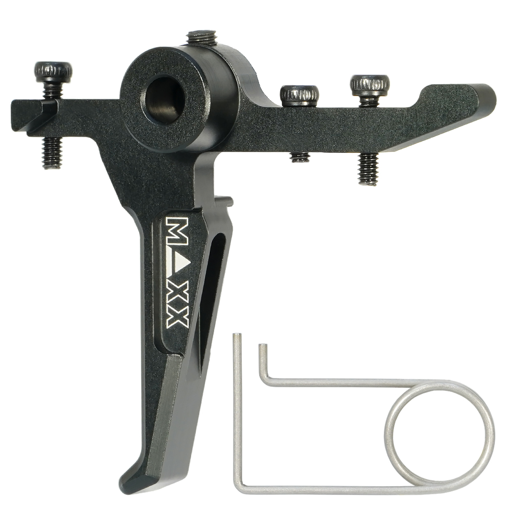 MAXX CNC Aluminum Advanced Speed Trigger (Style E) (Black) for MTW - Image 3