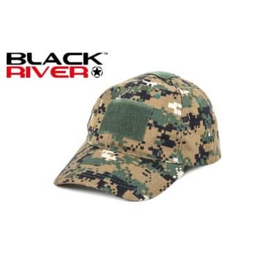 BLACK RIVER HAT MARPAT WOODLAND 65% POLIESTER 35% COTTON product image