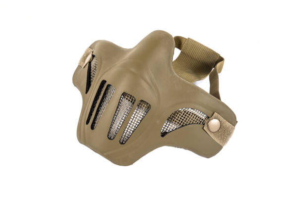 PHANTOM STEEL MESH HALF FACE MASK NEOPRENE SHELL TAN product image