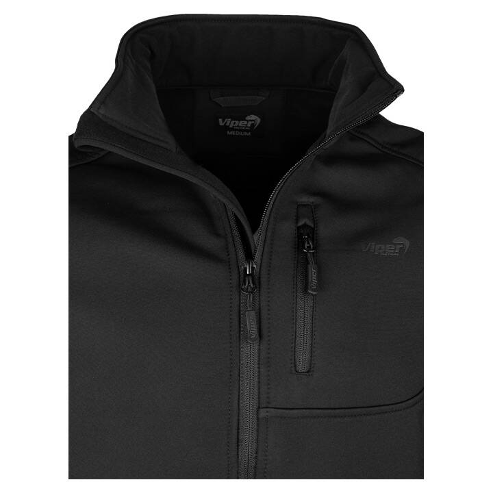 Covert Softshell Jacket BLACK - Image 8