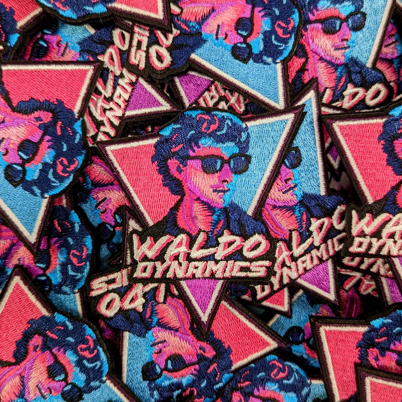 Waldo Dynamics Embroidered Waldo Dynamics Patch - Image 3
