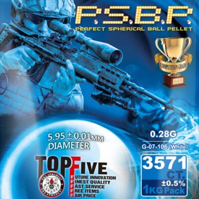 Airsoft BBs PSBP 1kg Pouch 0.28G product image