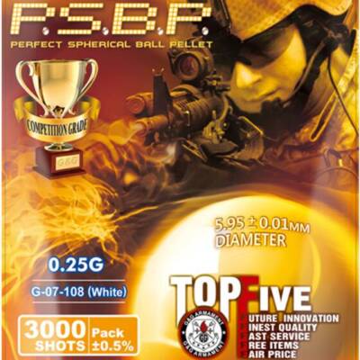 G&G Airsoft BBs PSBP 3000R Pouch 0.25g product image