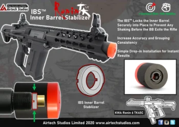 AIRTECH INNER BARREL STABILIZER KWA RONIN TK45 - Image 8