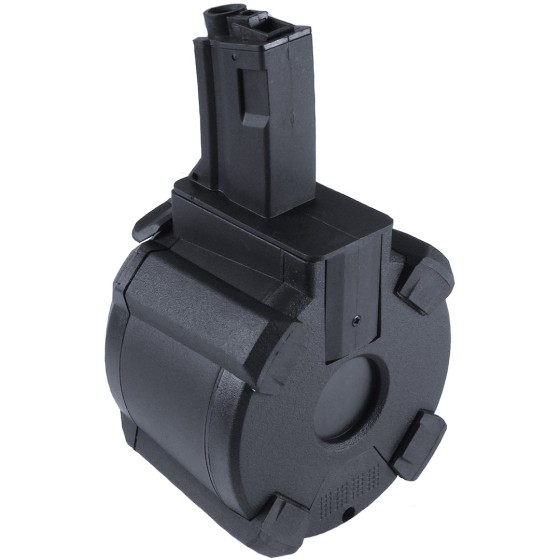 NUPROL MP5 LP-Drum Magazine AEG 1200R (Drum|Auto-Sound) (Black) - Image 3